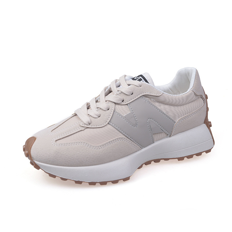 designer shoes 2025 new Women's dad shoes style for spring and autumn showing small feet retro tourism and leisure sports shoes