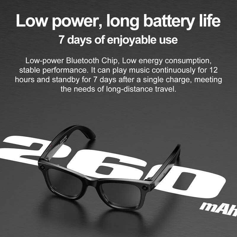 AI Smart With Camera Photo Sense Music Call Intelligent Recording Ip65 Waterproof Bluetooth Glasses