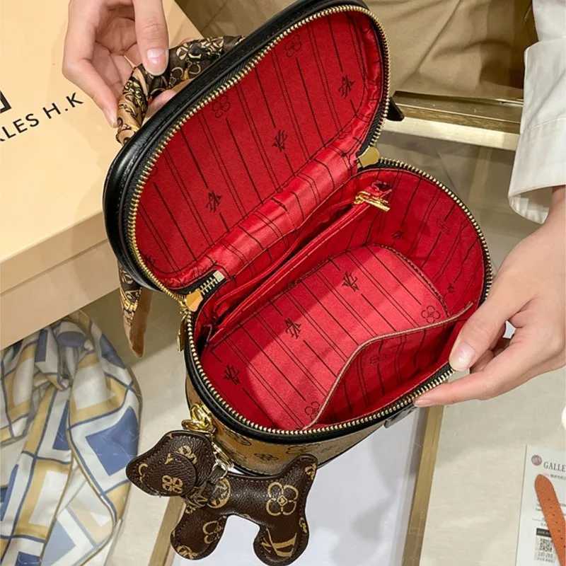 Luxury brand handbag 2025 new high-end designer box bag bucket bag single shoulder diagonal cross bag fashionable Luxury-Style BagsW251106