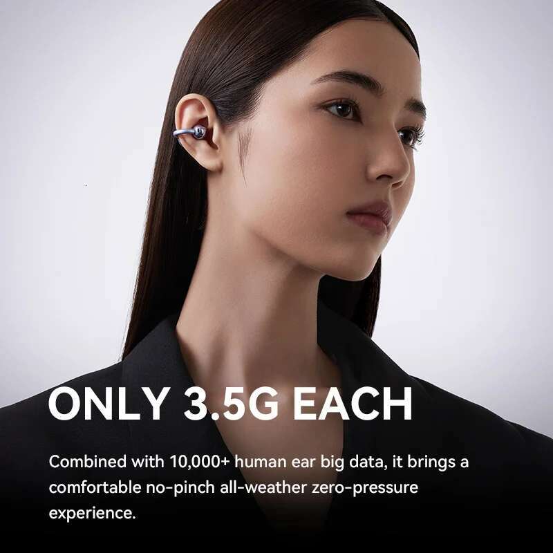 Sanag S6S FreeClip 3D Stereo Sound Bluetooth Headphones Open Earphone Ear Clip OWS Sport Wireless Headset TWS Earbuds