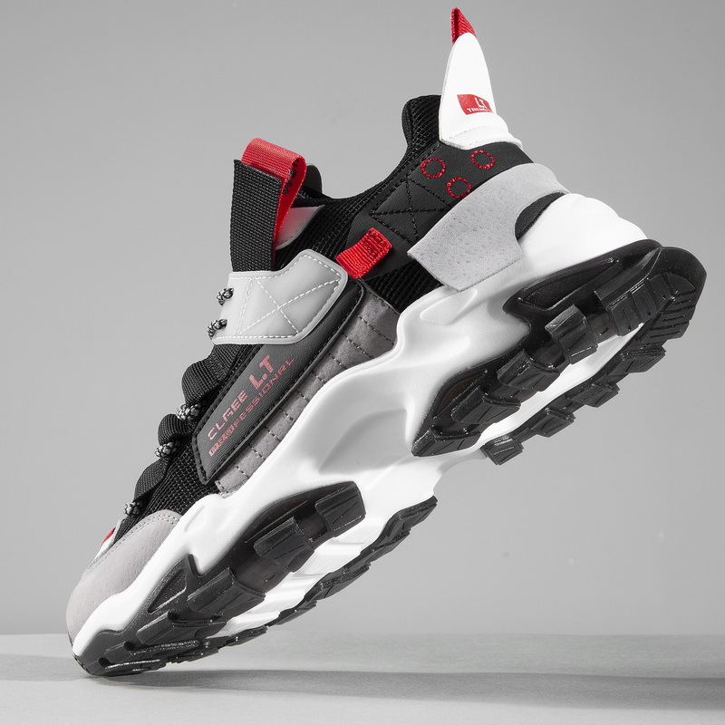 Free shipping designer trainers sneakers plus size men beige black red comfortable breathable wear-resisting outdoor casual shoe