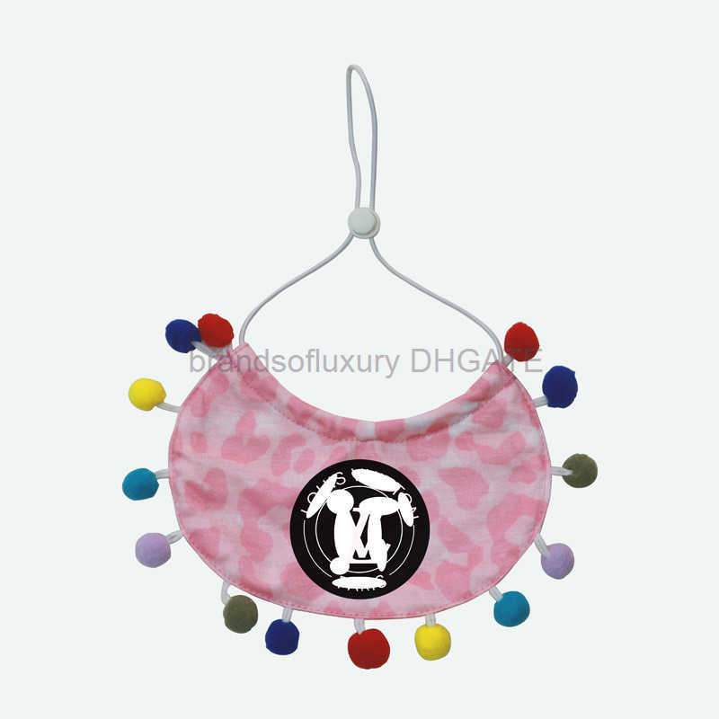 Pet dog scarf drool bib knitted ball