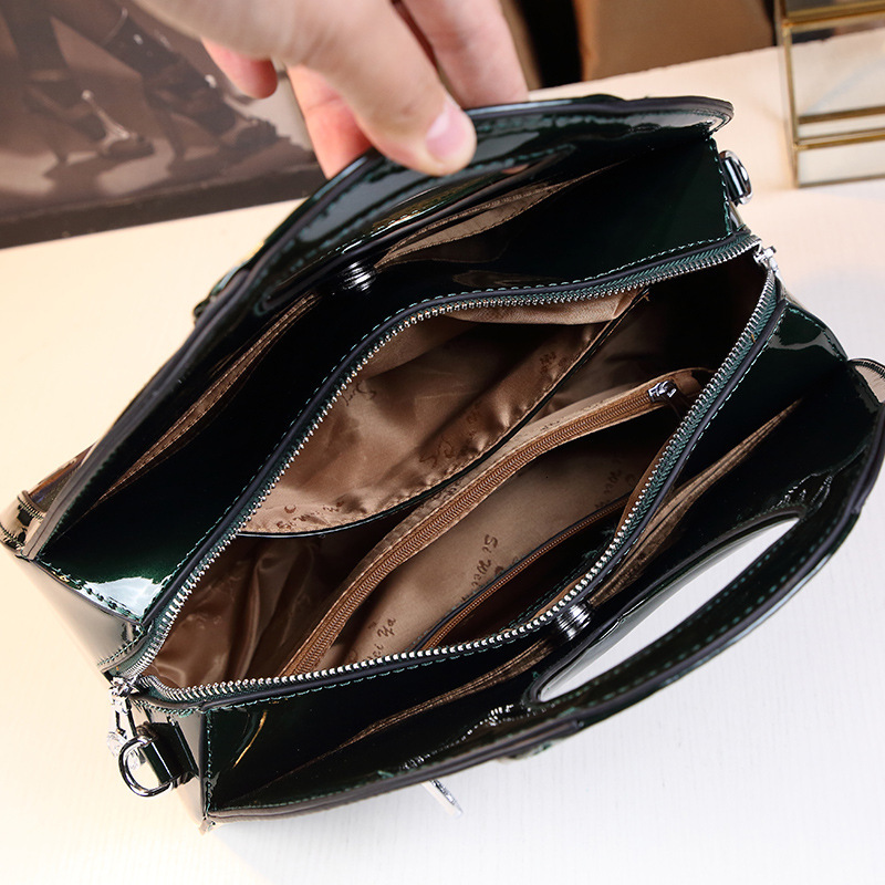 Peacock Open Screen Handbag Bag National Style Women's 7201 Green Fashion 32-22-13