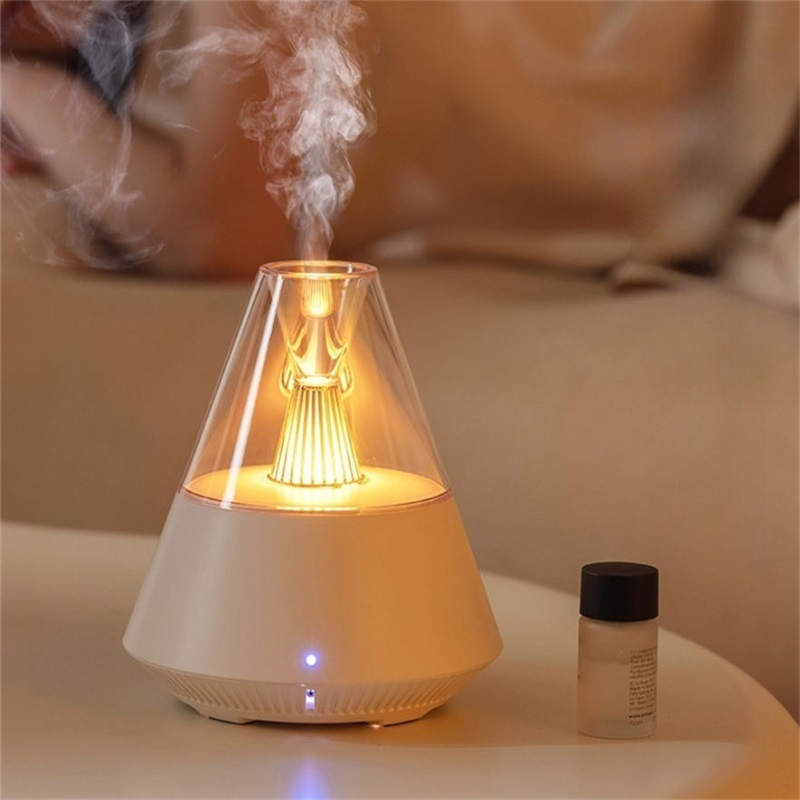 Russia Humidifier Essential Oil With Water Aroma Diffusers Cut Light Remote Control USB Powered 150ml Ultrasonic Cool Diffuser