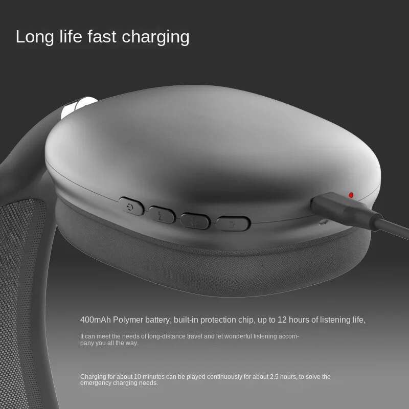 Bluetooth wireless P9 headset with microphone, noise abatement play headphones, outdoor sports