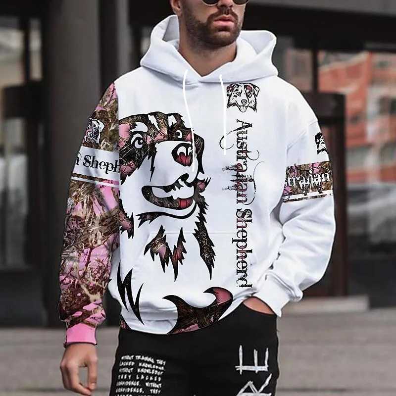 Mens Hoodie Dragon Graphic 3D Print Sweatshirts Outdoors Pullover Clothing Daily Fashion Autumn Spring Long Sleeve Sweatshirt W251106
