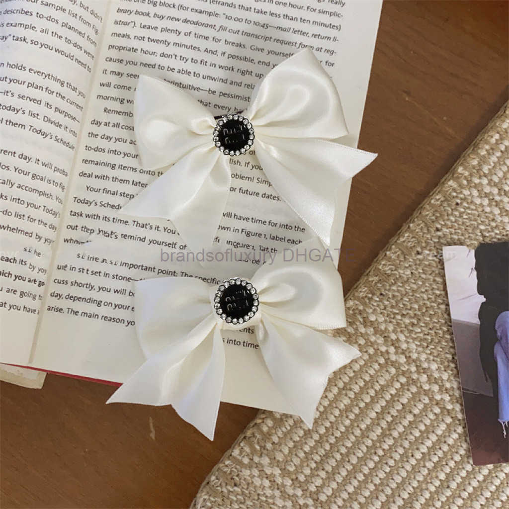 Internet celebrity pet hair clip bow small dog clip headband accessory Yorkshire Teddy Schnauzer clip cat hair clip