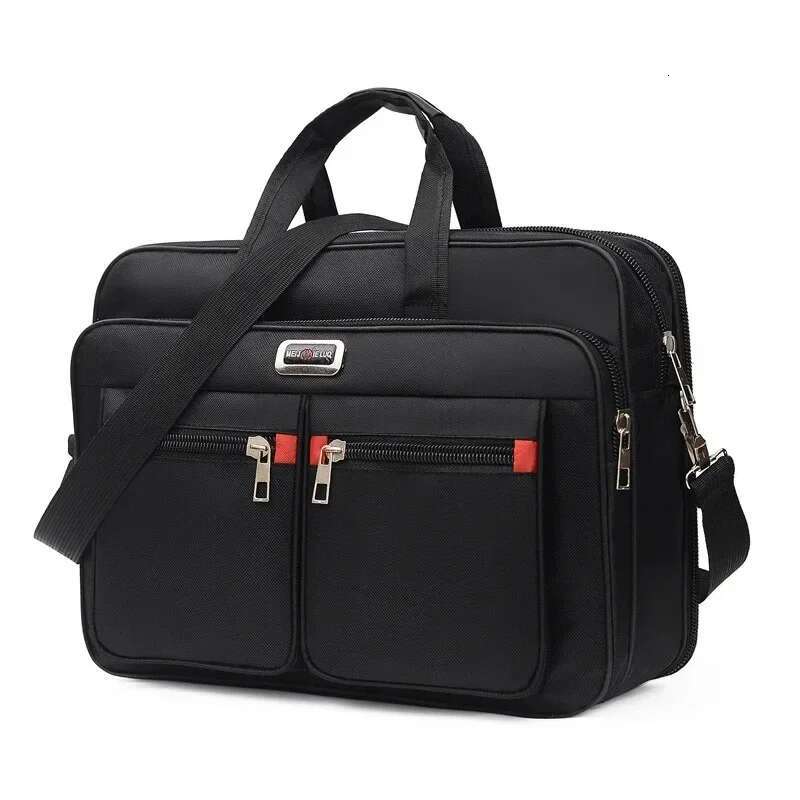 Fashion Large Capacity Men's Briefcase Multifunction 15.6" Laptop Office Male Shoulder Messenger Bag Business Handbag