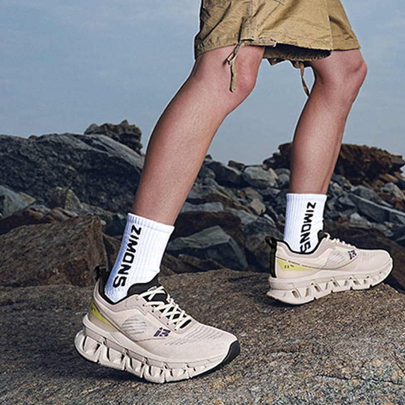 Men's Full Carbon Plate Anti-Torsion Running Shoes Lightweight Non-Slip All-Terrain Outdoor Marathon Jogging Shoes Wholesale