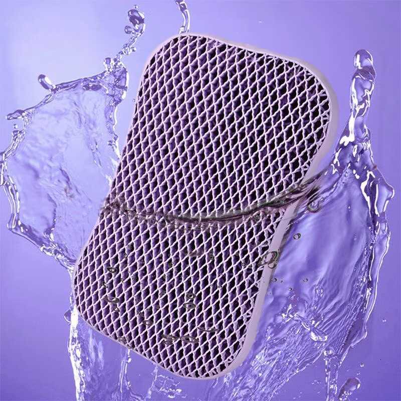 Stylist Pampkin TPE Grid Support Pillow Cooling Gel Airflow Memory Foam with Cloud Feel Hypoallergenic Ergonomic Neck Shoulder P F2501101