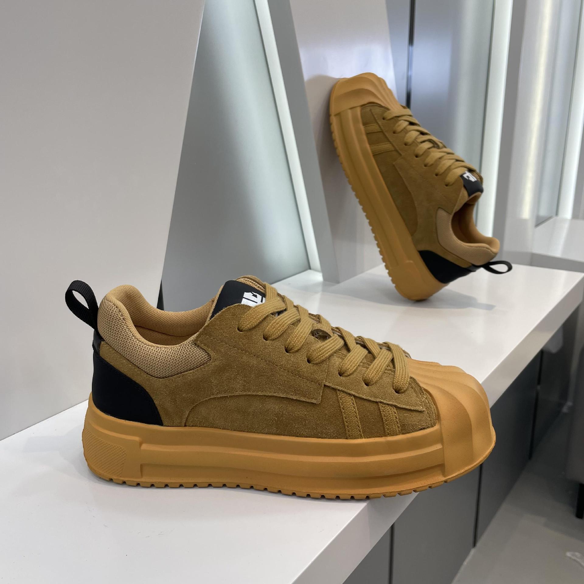 Free Shipping Designer shoes physical wholesale of new summer shell-toe thick-soled height-increasing sneakers fashionable versatile casual shoes for 