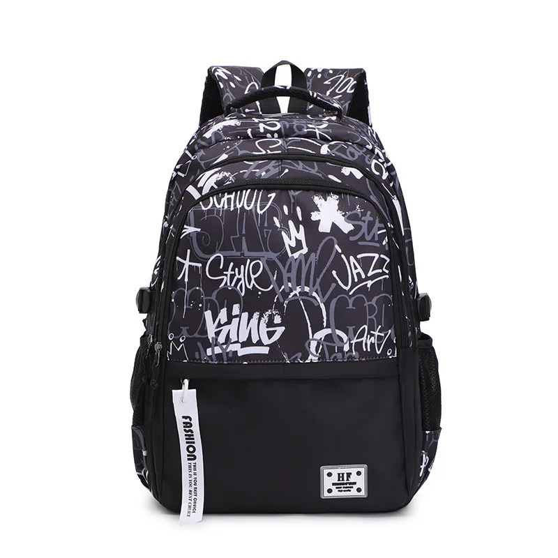 Graffiti printing for teenagers school bags high school students school bags outdoor travel backpacks 250402