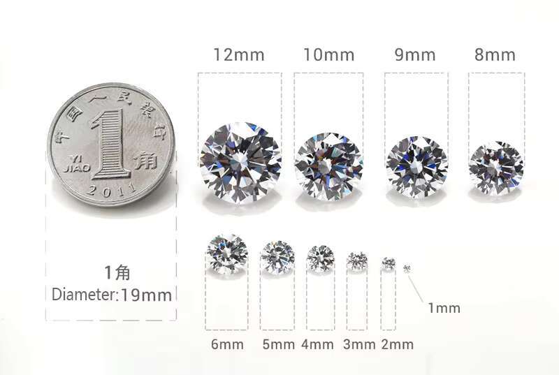 Wholesale Fashion Earrings Bulk Accessories 14K Pass the Diamond Test Hip Hop Jewelry Ice Out Moissanite Earrings for Women