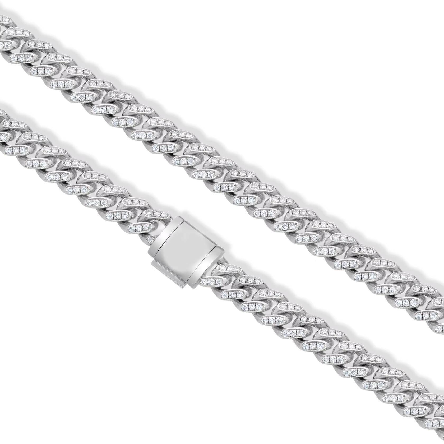 Stunning 14K Gold Moissanite Diamond Necklace E Color Round Brilliant Cut VVS2 Clarity High End Jewelry Wholesale Online