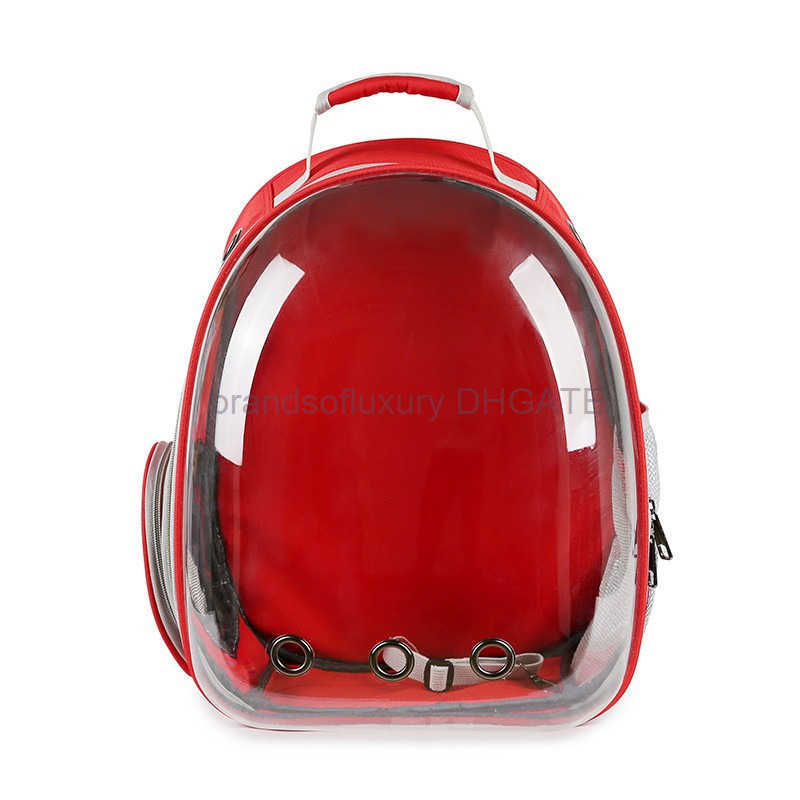 Pet backpack breathable portable travel backpack space capsule cat bag side open pet bag go out