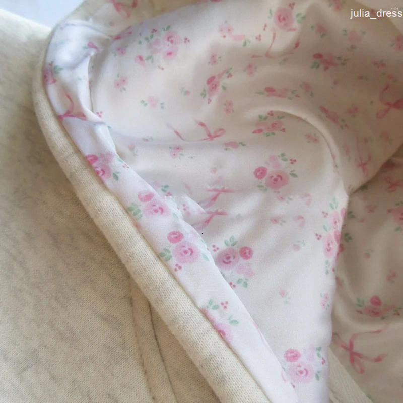 Womens Hoodies Fashion Pink Bowknot Print Sweatshirts Spring Casual Long Sleeve Drawstring Oversized Fall Top