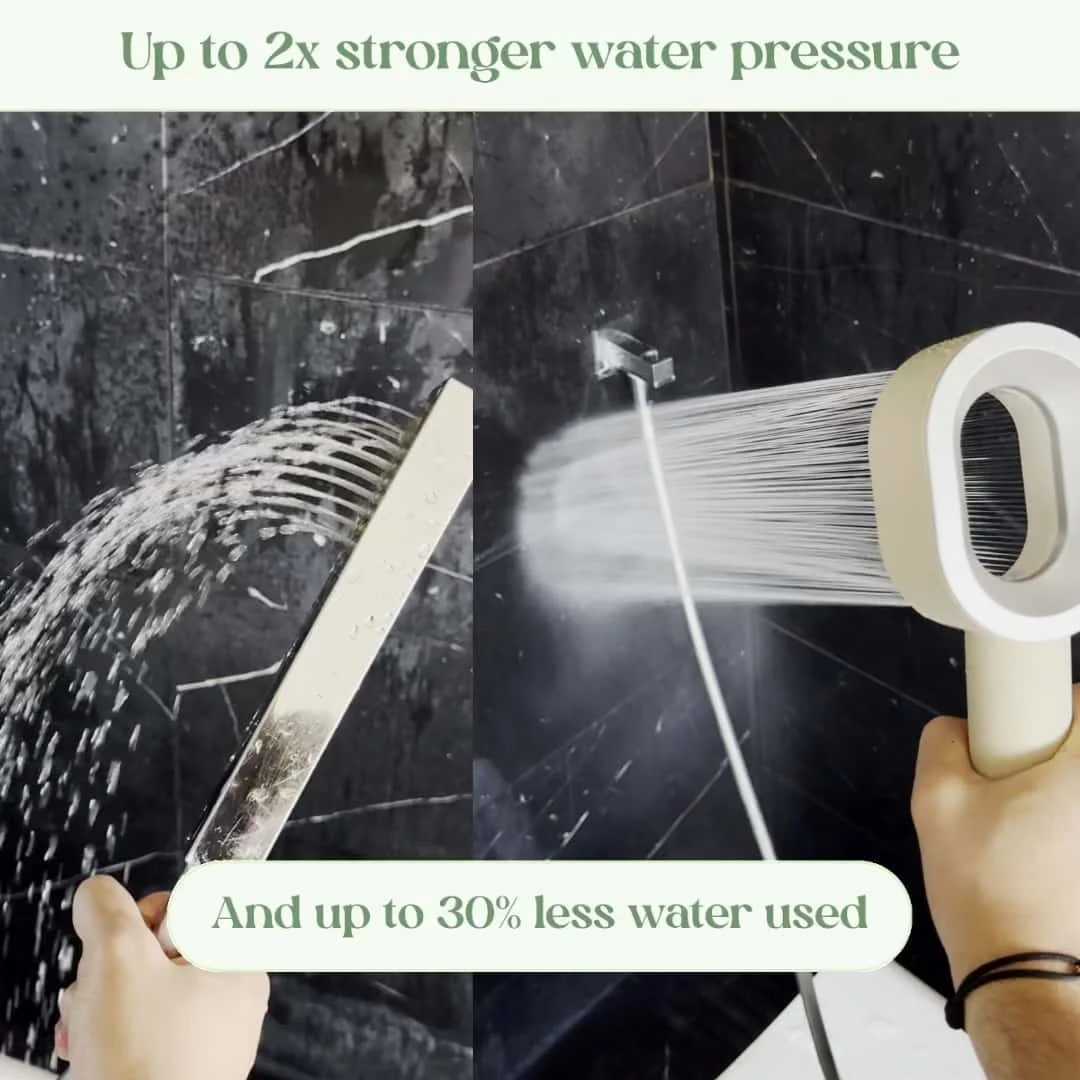 Filter Shower Head High Pressure Beauty Grey Showerhead Filtration Purification Bathroom Accessories Filtered Water Saving C251220