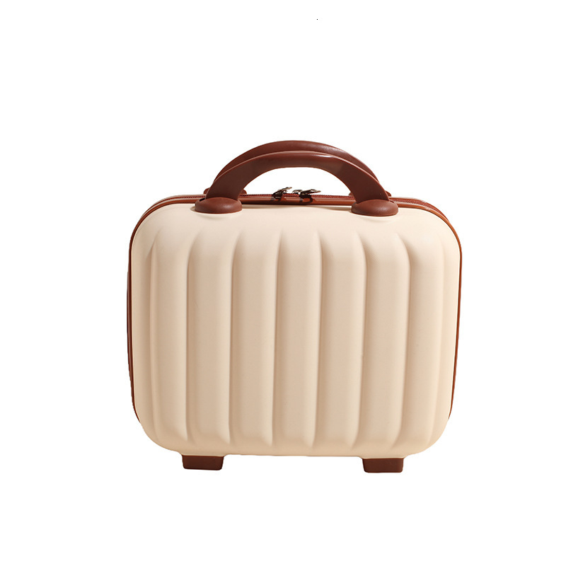Handheld Small Suitcase Inch Female Companion Hand Gift Mini Boarding Portable Storage Bag Password Travel Makeup Box