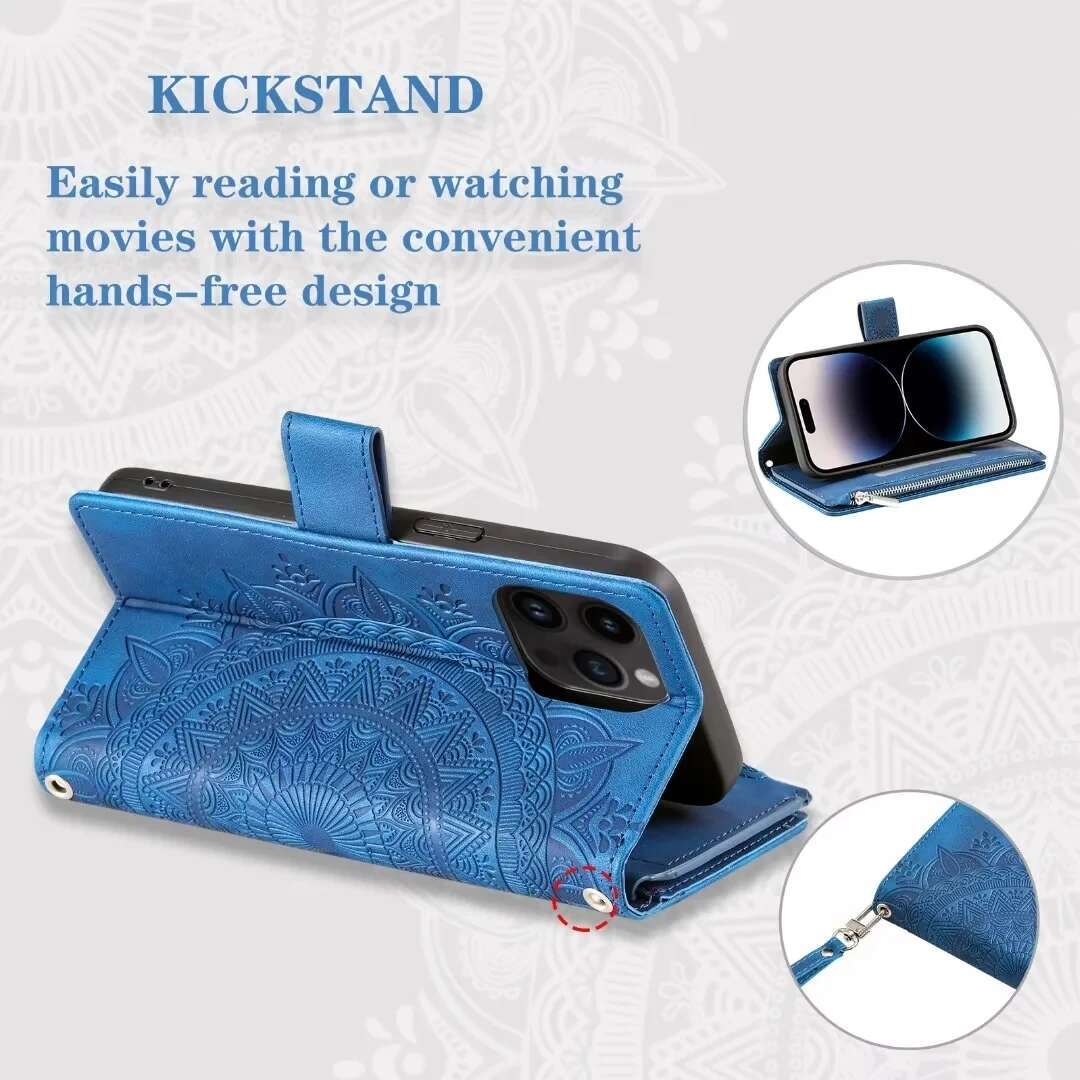 Leather Flip Case For Samsung Galaxy S25 S23 S24 Ultra S22 S21 Plus S20 FE S10 + Note 20 10 9 8 Card Wallet Eming Phone Bag