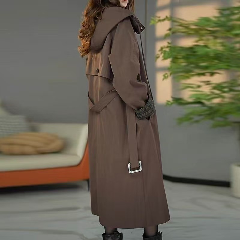 plus size women's new long sleeve high waist printed banquet dress mid-length skirt D02800