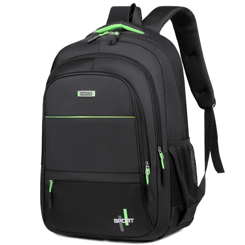 High quality student backpack large capacity travel bag fashionable Oxford cloth bag fashionable computer bag washable backpack 250402