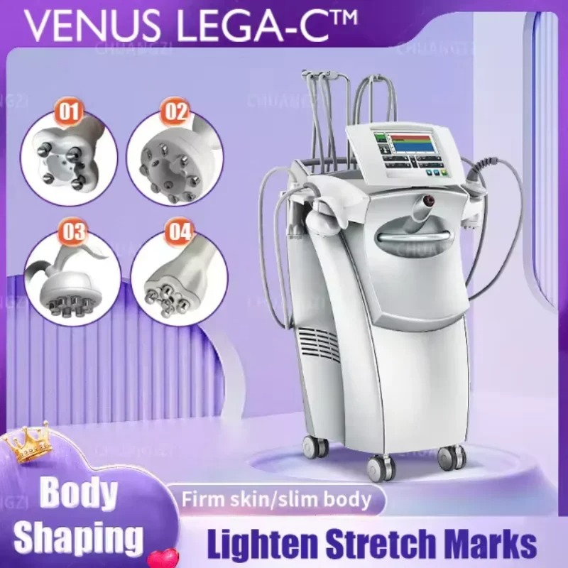 Multifunction Venus Legacy RF Anti-Aging Machine For Fat Reduction Body Shaping Skin Tightening and Facial Lifting Therapy in Spa and Clinic Settings