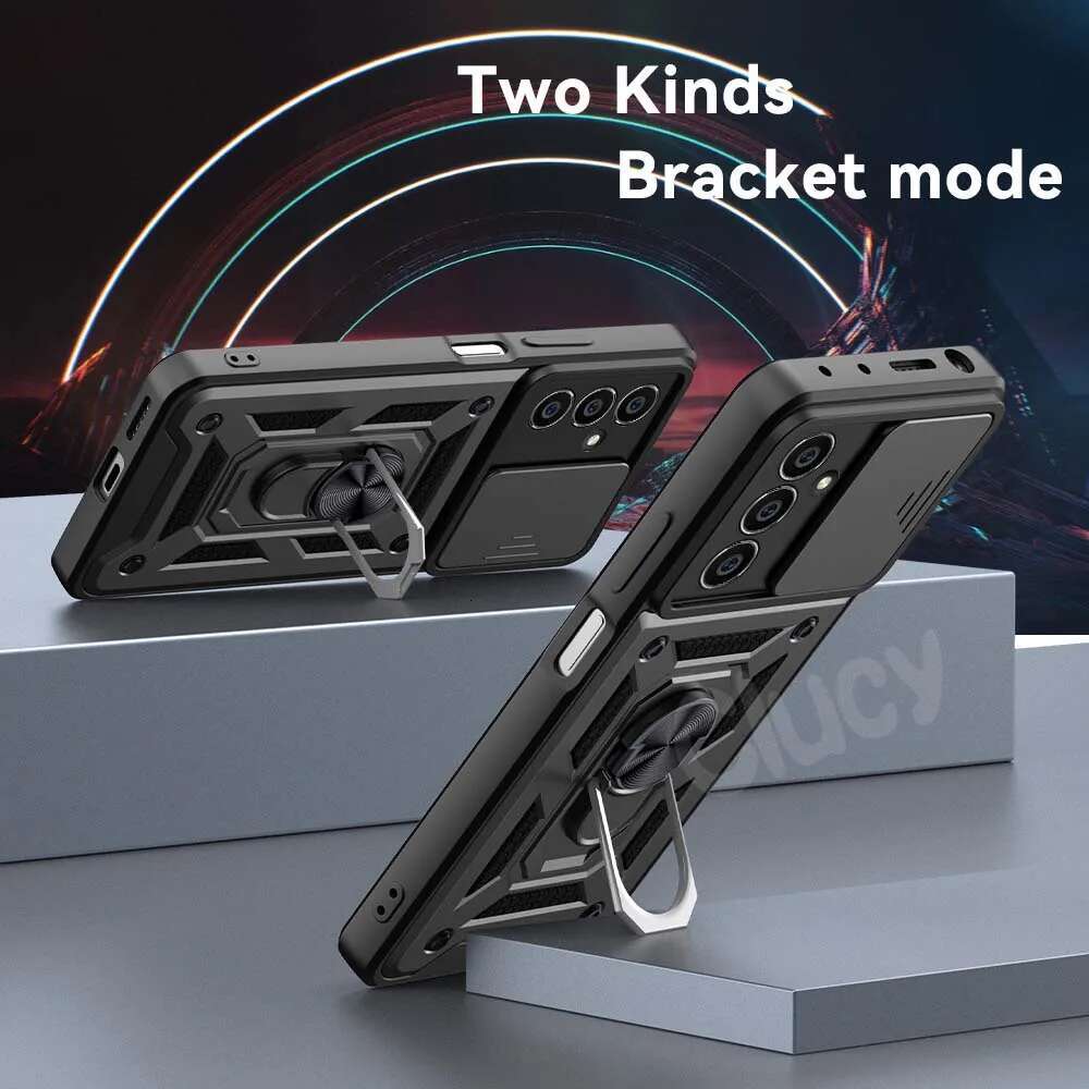 Shockproormor Case For Samsung Galaxy A15 A14 A54 A34 A55 A25 A24 A05S A04S A71 A51 A52 A23 4G 5G Car Holder Phone Cover