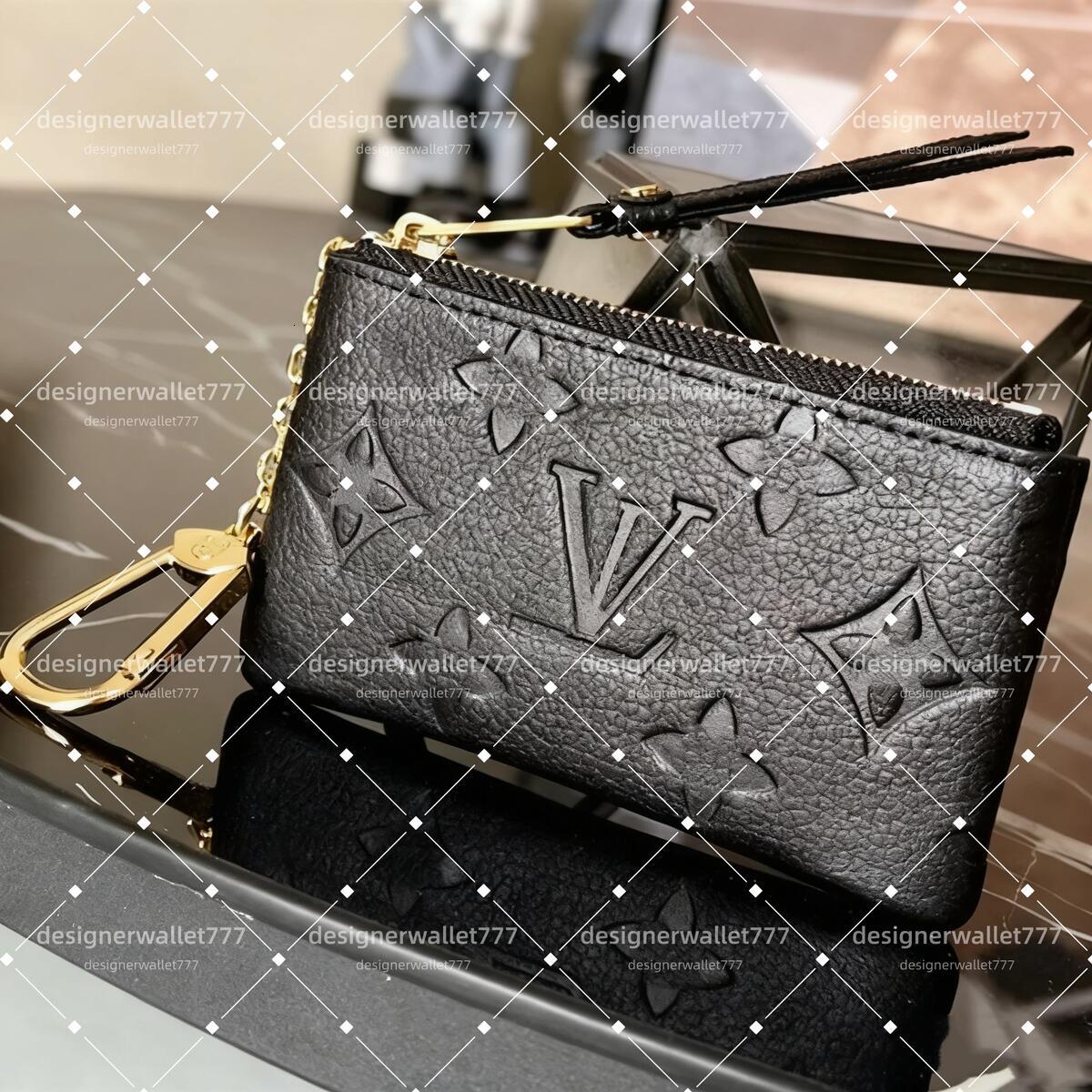 New Womens billfold zippy Designer wallet holder coin bag leather purse key case change pocket Luxury wallets high quality