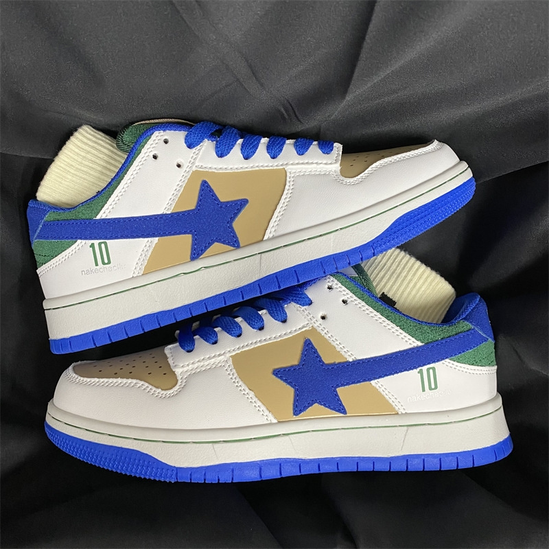 Designer casual shoes free shipping 2025 new round toe wear-resistant white shoes luxury sports board shoes for men women