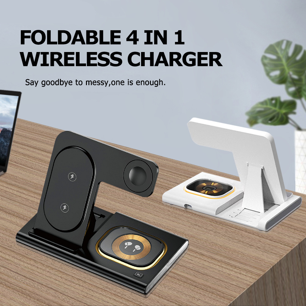 Compact Triple Foldable Power Bank Supporting Multiple USB Outputs & Quick Charge Technology