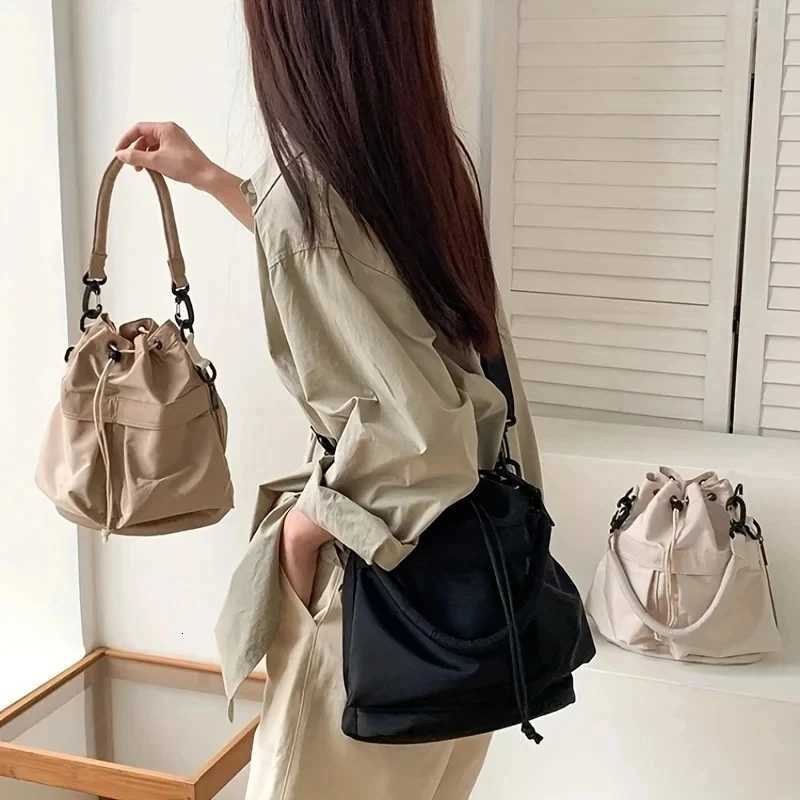 Simple Large Capacity Crossbody Shoulder Bags Oxford Commuting Handbag Portable Storage Bag for Women MenT251121