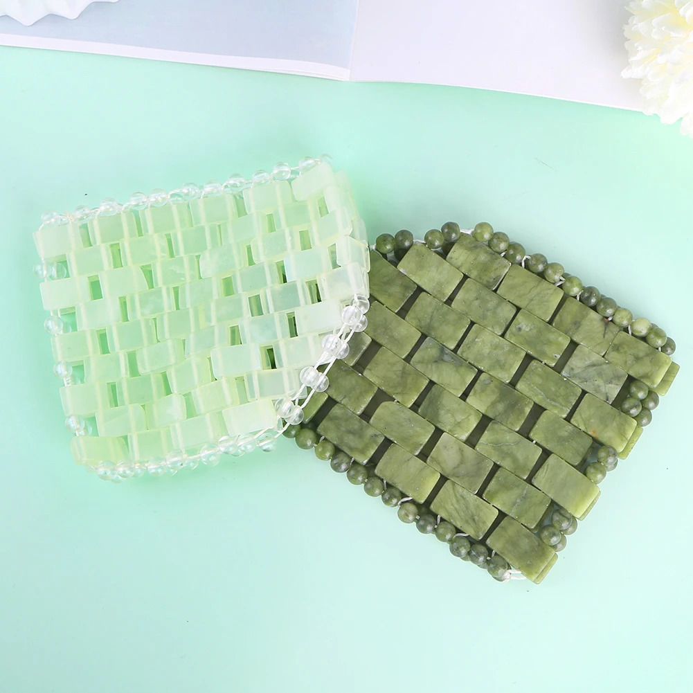 Care Jade Eye Mask Beauty Cooling Cold SPA Massager Face Skincare Massage Tool Anti Aging Spa Face Skin Care Tools 250328