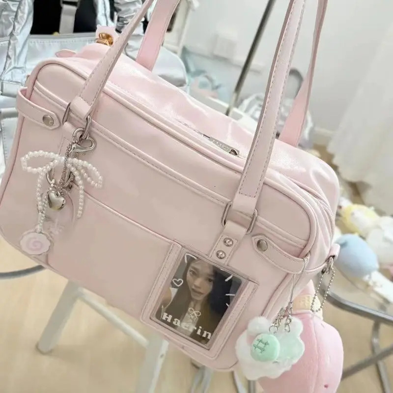 Japanese Girl Cute Ulzzang Ita Bag JK Uniform Preppy Style Shoulder Comic Exhibition Doll Crossbody Bolsos Mujer 251105