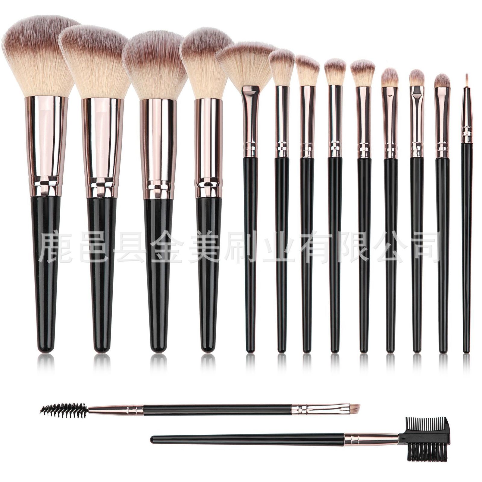 BEILI Professional Makeup Brush Set Blue 8/9/15/30 Synthetic Hair Soft Brushes for Foundation Contour Powder Eyeshadow Eyeliner 240719
