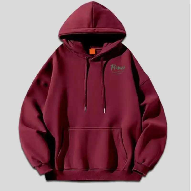 2024 new trends fashion casual mens and womens coat Fitness running sports outdoor hooded sweatshirt solid color printing W251106