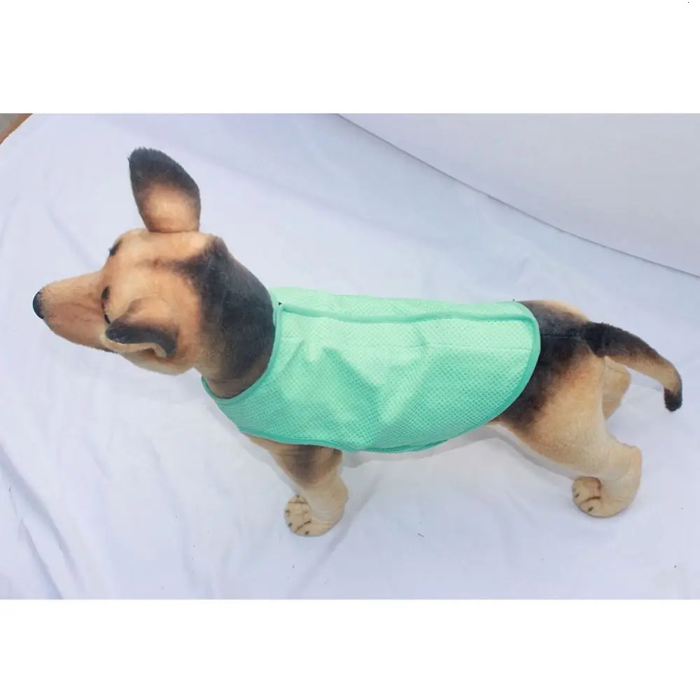 Soft Breathable Dog Cooling Vest Reusable Sun Protection Pet Ice Harness Heat-proof Mesh Cat Shirt Outdoor Hiking 250402