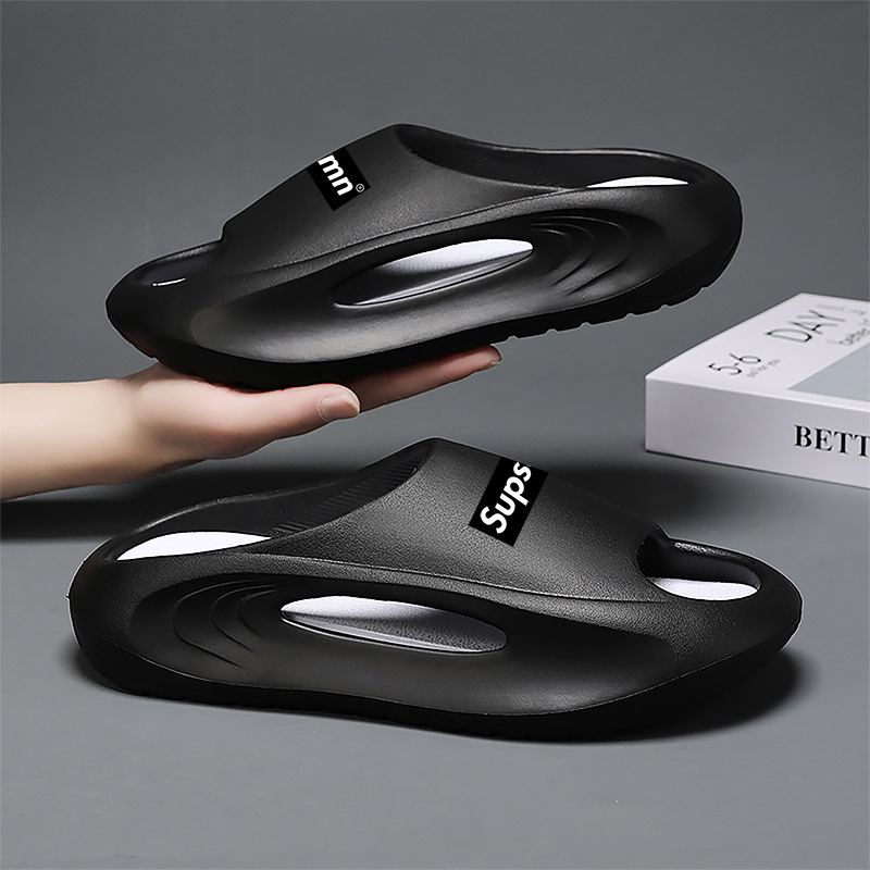 Men's summer slippers EVA thick soled slippers wear thick soft soled cross border slippers beach shoes sandals
