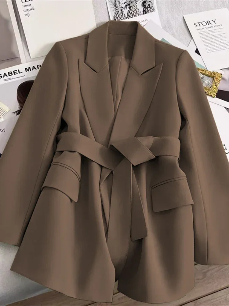 Womens Jacket Spring and Autumn Exterior Office Womens Fashion Jacket Loose Womens Jacket Womens Jacket 250402