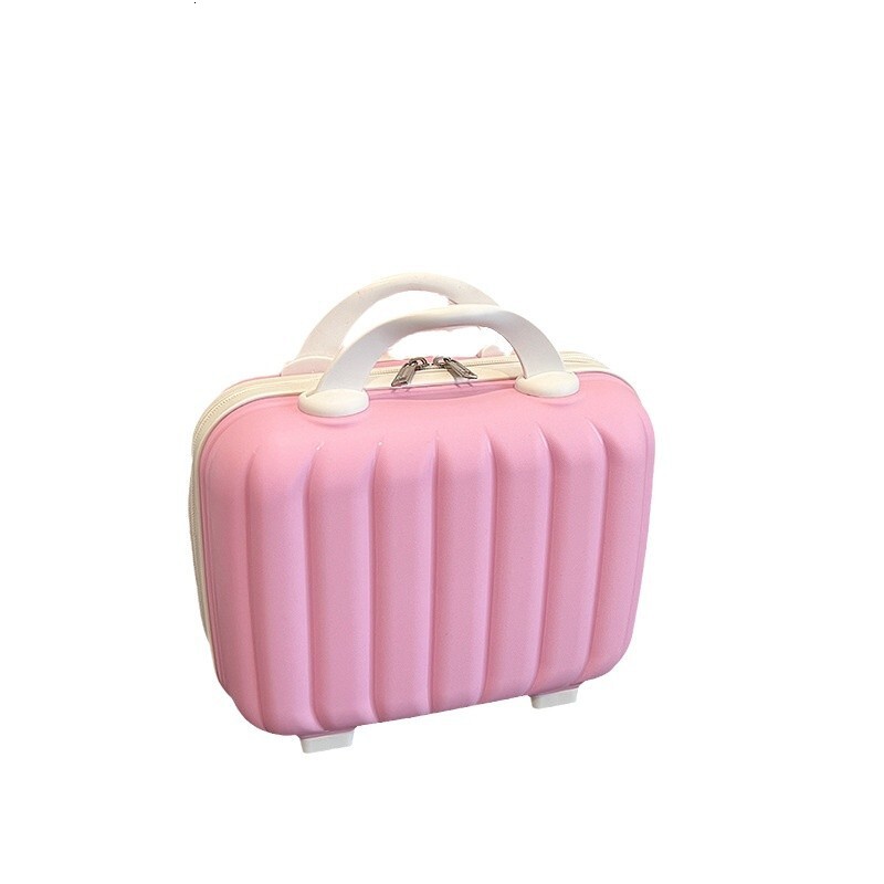 Handheld Small Suitcase Inch Female Companion Hand Gift Mini Boarding Portable Storage Bag Password Travel Makeup Box