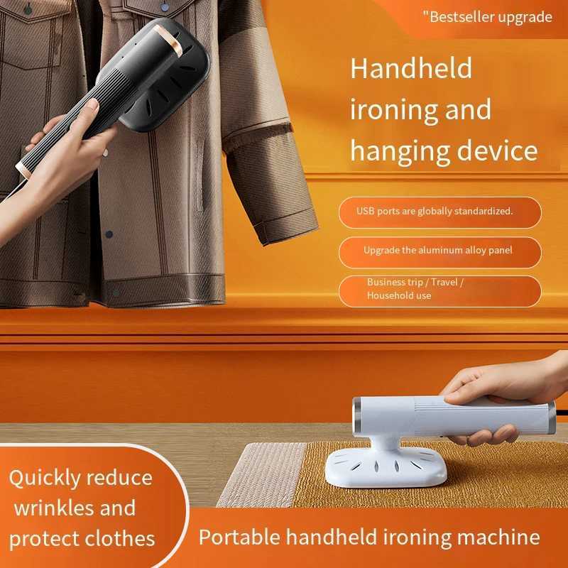HOMFISH Handheld Iron Steamer 360 Ironing Small Garment Steamer USB Powered Electric Ironing Machine for Fabric Clothes Ironing C251106