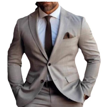 2025 Autumn/Winter New Mens Digital Printed Casual Suit Set Top and Pants