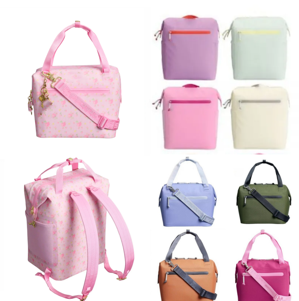 Ship From US All Day Julienne Mini Soft Cooler Lunch Bag Box Polyester Cooler Cooling Cooler Bags Shoulder Bags Madeleine Midi Cooler Backpack Christmas Gift