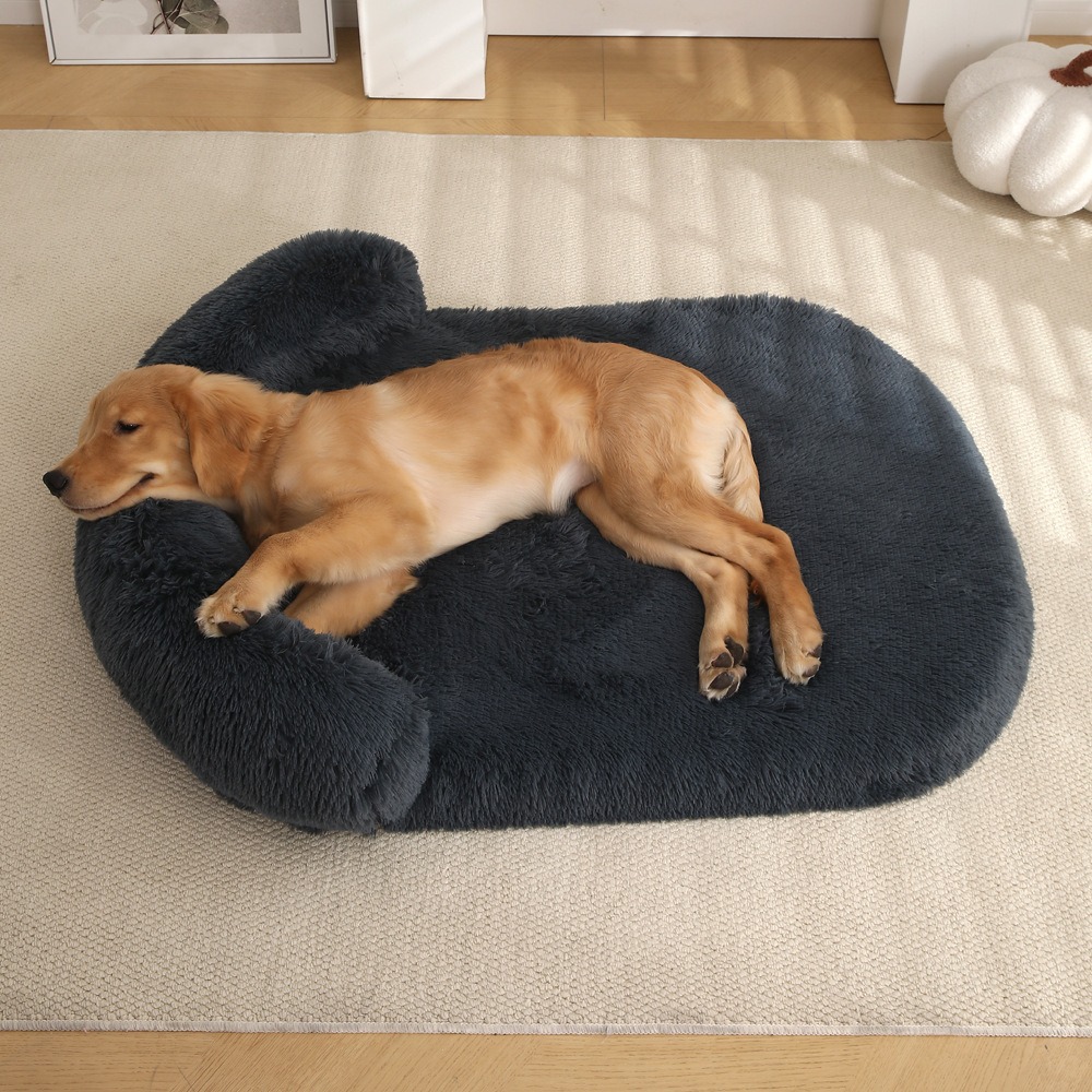 Free shipping designer pet supplies warm comfortable all year round large dog mattress removable washable sponge sofa cushion cat bed 2025