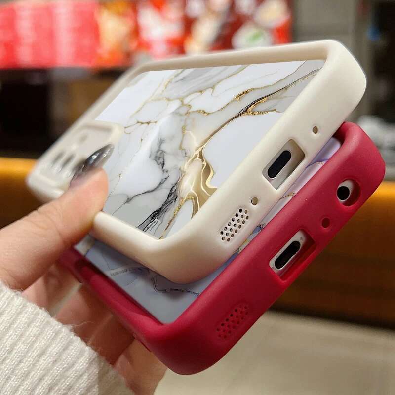 Marble Pattern Case For Samsung Galaxy S25 S24 S22 Ultra Plus S21 S23 S20 FE A56 A55 A54 A53 A52 A34 A14 5G Silicone Cover