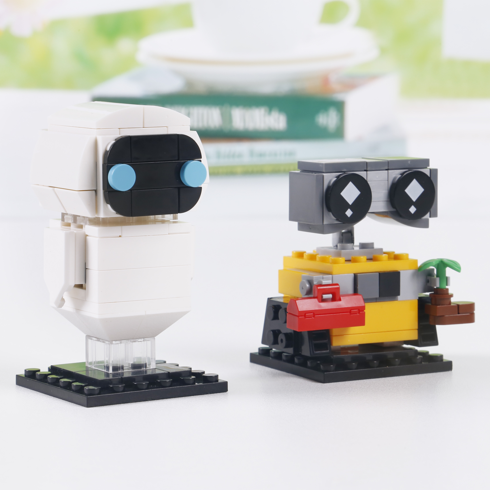 Series Wall E Cartoon The Robot Eva 155PCS Building Blocks Classic Movie Anime Bricks Model Kits Cute Toys Kids Gifts
