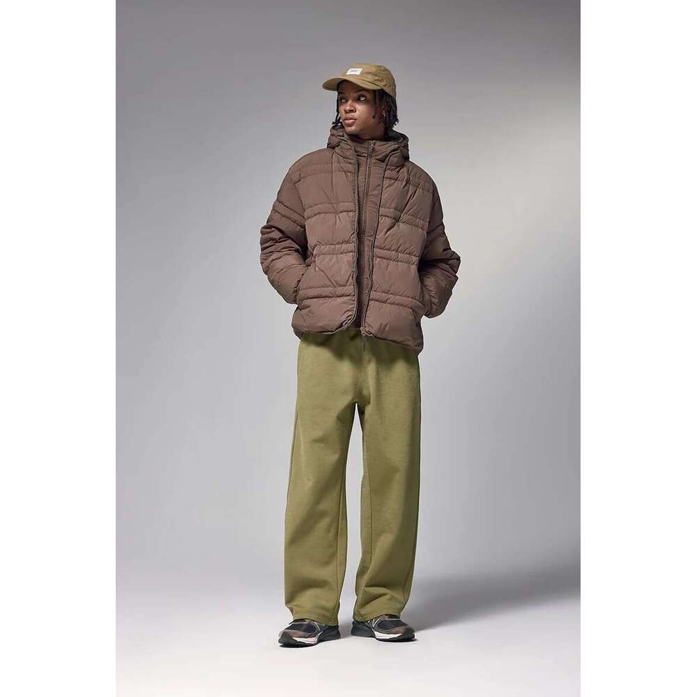 Unisex High-Stretch Sweatpants New Fleece-Ed Streetwear Casual Joggers For Men