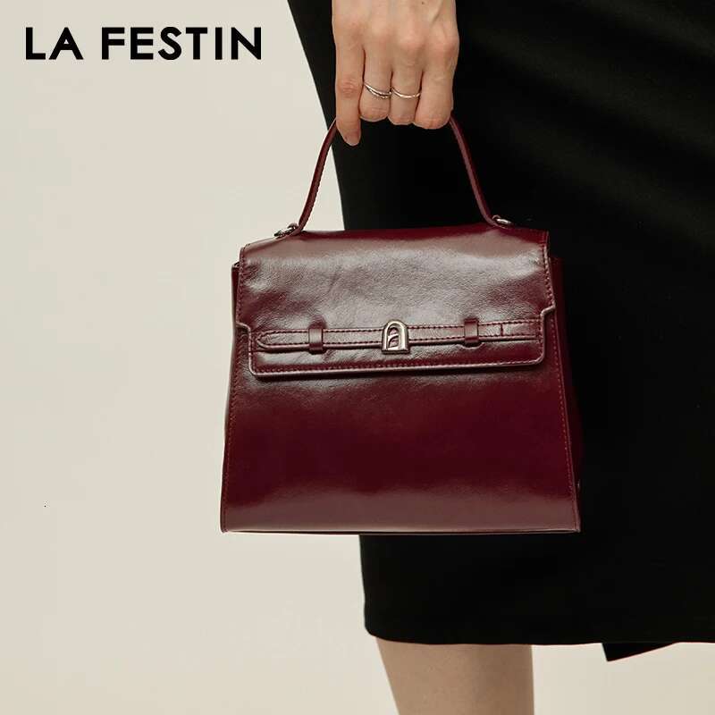 LA FESTIN Original Designer New Handbag Women Leather Fashion Shoulder Crossbody Large Capacity Bag