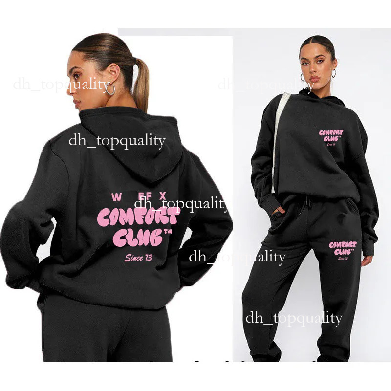 White Foxset Women's Hoodie Drawstring New Autumn/Winter Fashion Y2k Solid Color Sweatshirt Round Neck Coat Loose Long Sleeved White Foxhoodie Hood 3a2 5b1