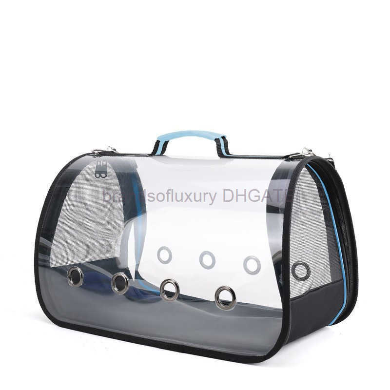 Cat bag space capsule pet bag transparent porous breathable cat bag outdoor bag hand in hand carrying crossbody car bag