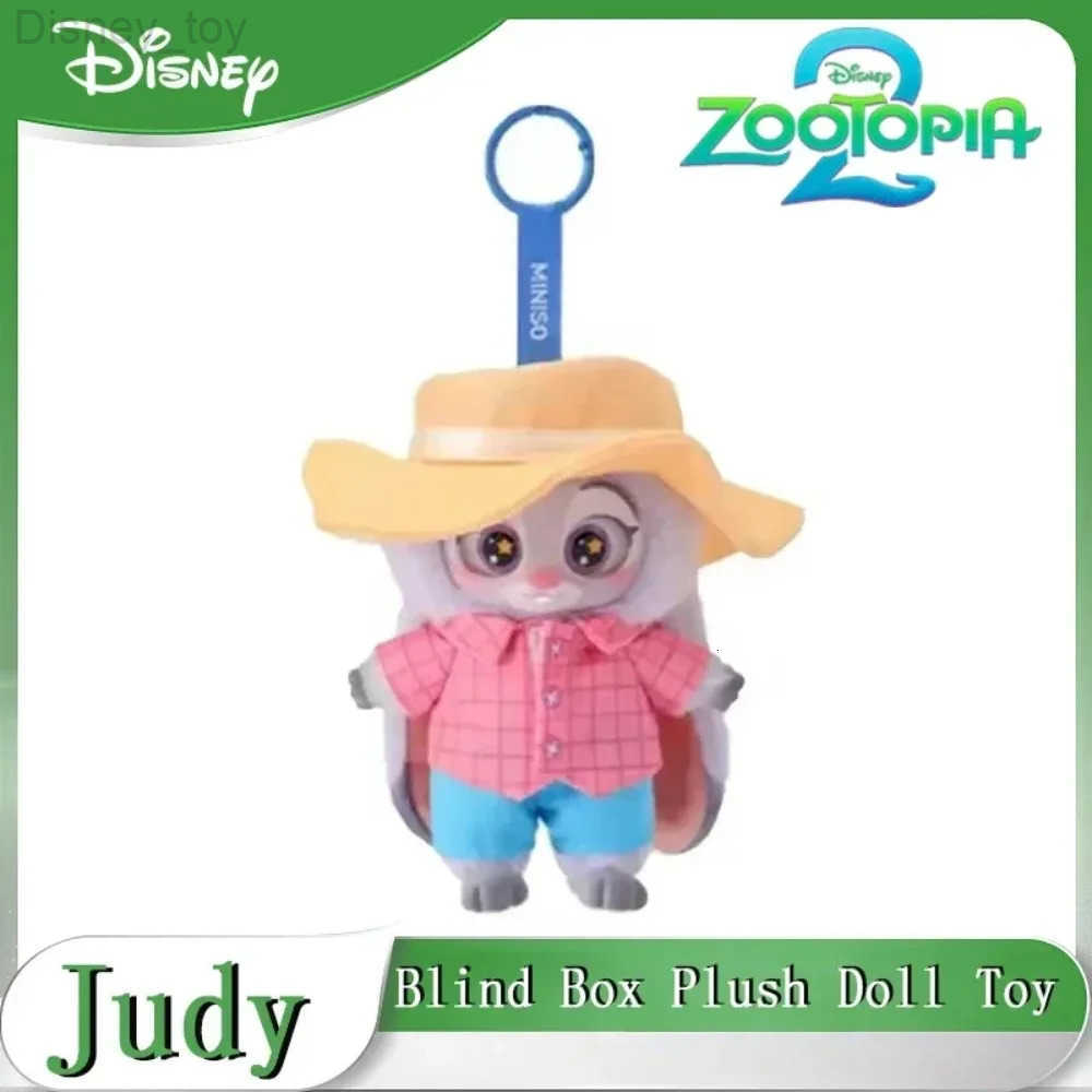 Disney Zootopia Series Blind Box Judy Nick Vinyl Plush Cartoon Character Trendy Toys Box Christmas Gift H251106